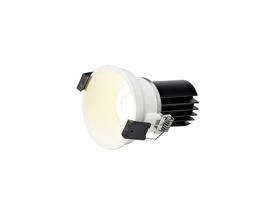 DM201688  Bania 12 Powered by Tridonic  12W 2700K 1200lm 24° CRI>90 LED Engine, 350mA White Fixed Recessed Spotlight, IP20